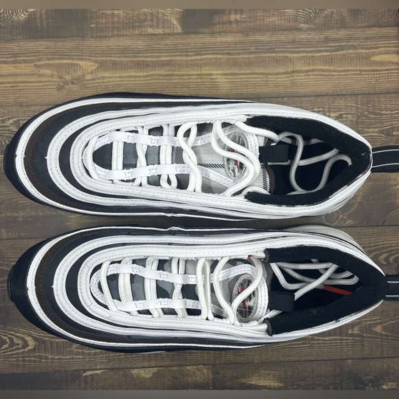 Nike Air Max 97 (GS) ‘White Black' DB2017-100 Size 5Y / 7 Women’s - Picture 11 of 12